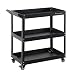 TANKSTORM Service Tool Cart 3-Tire Rolling, Industrial Commercial Service Cart-180 Lbs Capacity (TQ112)