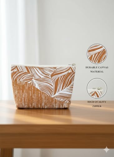 Image of Greencraft Makeup Pouch for Women | Multipurpose Pouch for Travel Carry Cute, Carry Smart & Your Daily Companion, Everywhere - Multicolor