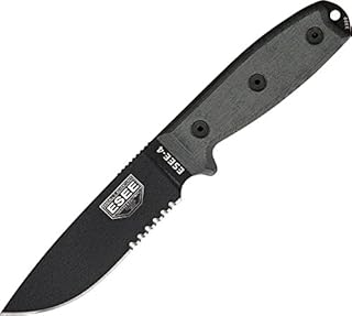 ESEE RC4SMB-BRK Model 4 Part Serrated