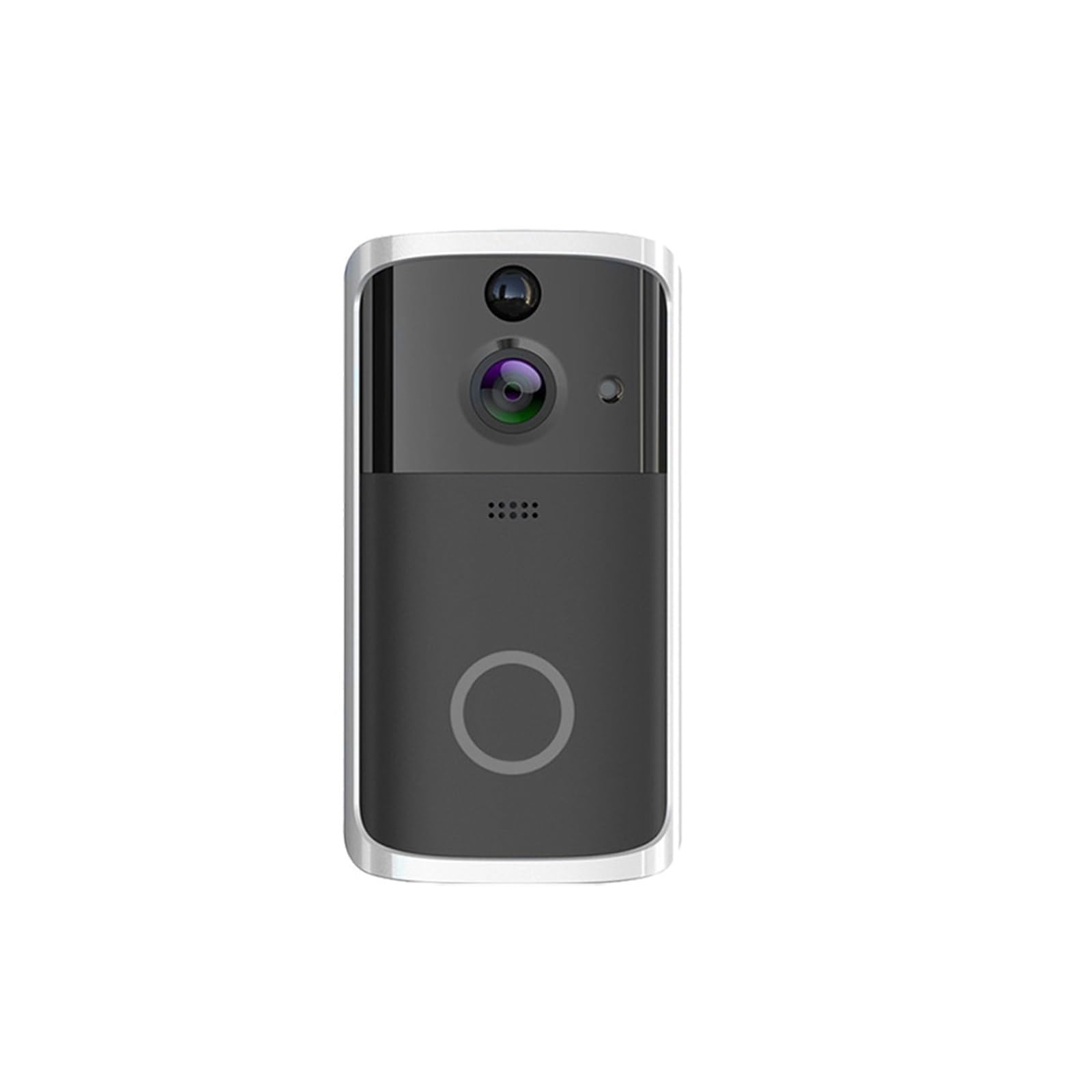 Timbre inalámbrico Timbre De Puerta De Vídeo, Timbre Inalámbrico Wifi, Cámara Inteligente, Intercomunicador De Teléfono De Puerta Con Detección De Movimiento, Resistente Al Agua For La Seguridad Del H