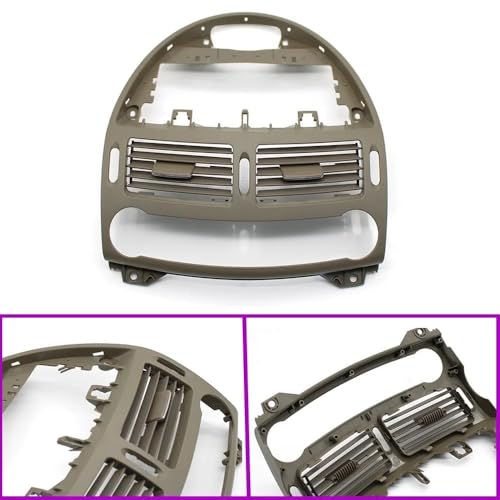 Grille d'aération centrale W211 orientable pour climatisation - 2