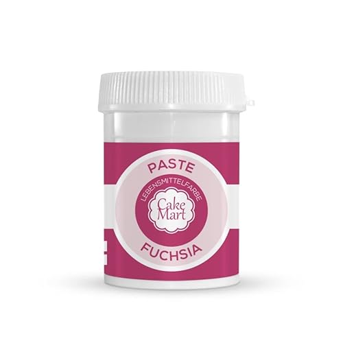 Lebensmittelfarbe Paste Fuchsia, 30 g - für Fondant, Cupcakes, Backen | CAKE MART Cover