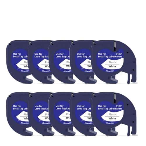 LT 91200 12mm�y�[�p�[���x���e�[�v5?10PK 91201 91202 91203 91204 91205 12267 LT100H�X�^�C�����x�����[�J�[�ƌ݊���(10PK 91201 White)