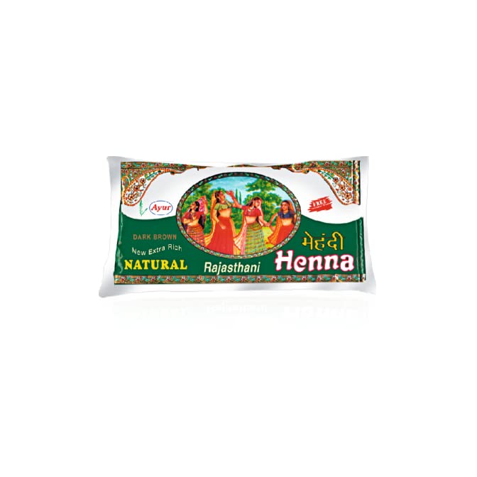 Ayur Herbal, NATURAL HENNA POWDER (200 GM) Pack of 2-picture-29