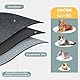 Welpen Unterlagen 2 Stück 60 x 90 cm Inkontinenzunterlage Waschbar PIPI Pads für Meerschweinchen Hunde Wiederverwendbare Hundetoilette Hundeteppich Schnell Absorbierend Auslaufsicher rutschfest