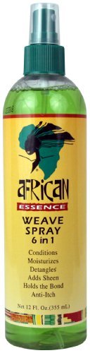 African Essence Weave Spray 6-in-1 12 oz. (Pack of 6) by African Essence Cover