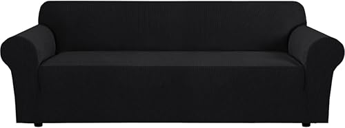 Miniatura 24 de H.VERSAILTEX Funda elástica para sillón, cubierta de sofá, protector de muebles, alto spandex, cuadros pequeños, jacquard tejido, fundas de sofá