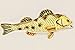 Yellow Perch 10" Stuffed Plush Animal - Cabin Critters Freshwater Fish Collection