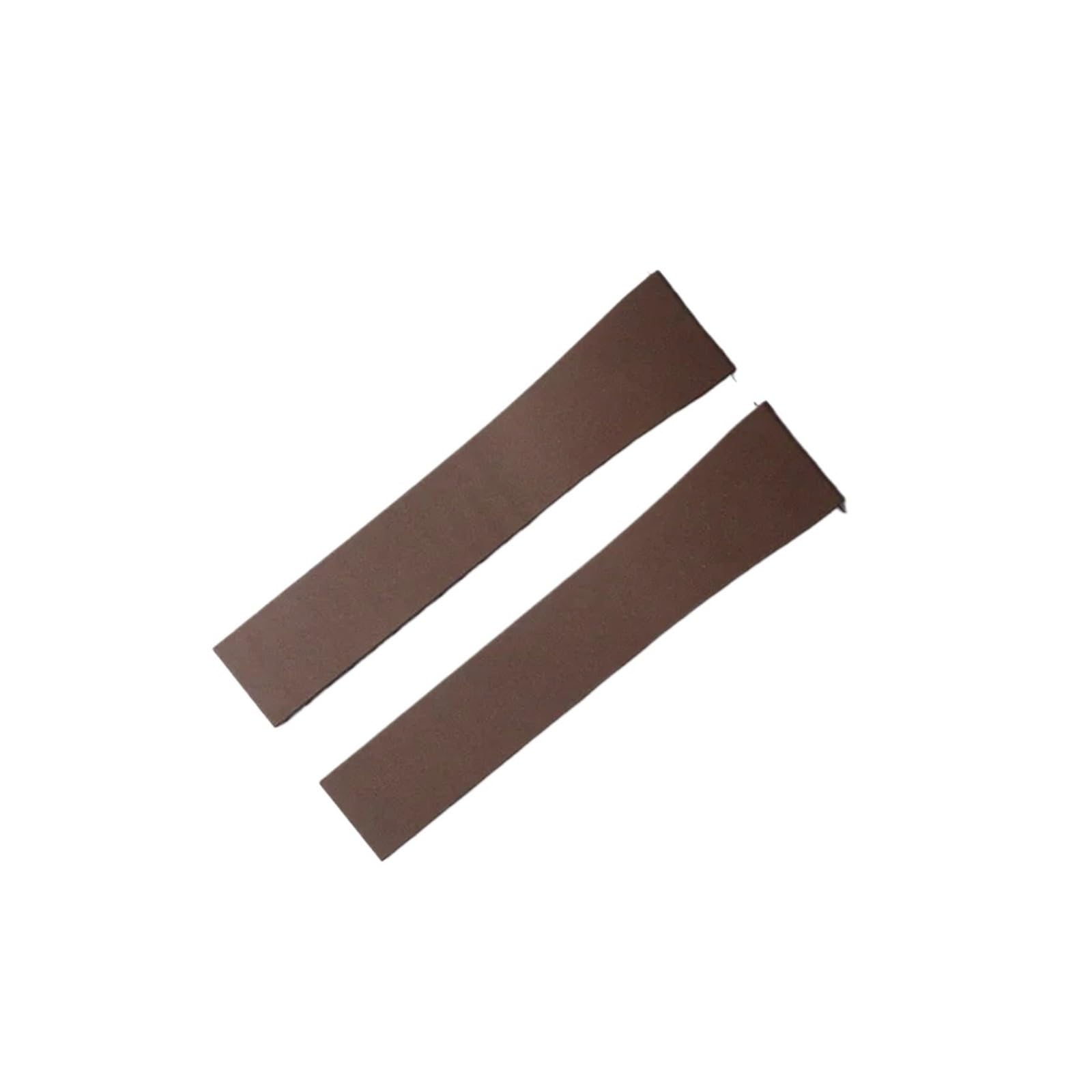 yingyingjia Nuovo design cinturino in gomma 18 mm 20 mm 22 mm 21 mm fibbia a farfalla a sgancio rapido(Brown,22MMX18MM_BLACK BUCKLE)