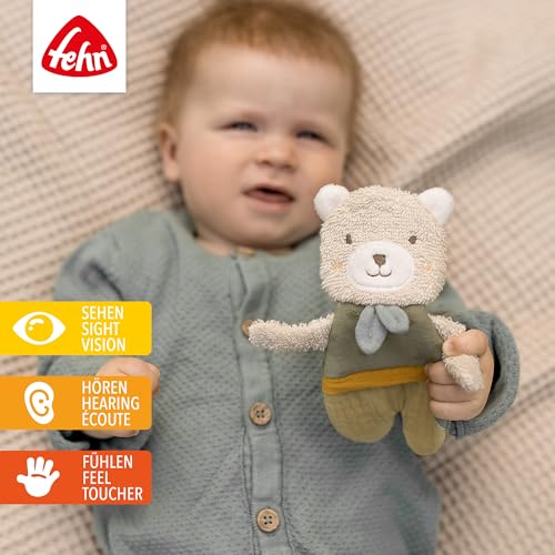 Fehn Knister-Bär – Activity-Rascheltier zum Greifen & Lauschen