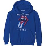 Rock Off officially licensed products The Rolling Stones Havana Cuba Oficial Sudaderas Capucha Hombre (Medium)