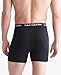 Calvin Klein Men's Cotton Classics 3-pack Boxer Brief, Summer Taupe, Fiesta, Black, X-Large