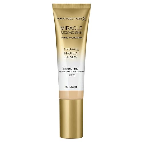 Miniatura 8 de Max Factor Miracle Second Skin Foundation SPF 20-01 Fair Foundation Women 1.01 oz