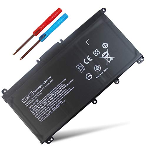 TF03XL Battery Compatible with HP Pavilion 15-CC 15-CD 15-CC023CL CC050WM CC563ST 17-AR050WM 15-CK 15-CK0XX 17-AR 17-AR050WM 17-AR007CA 14-BF 14-BF040WM 14-BK000 920046-121 421 541 855 HSTNN-IB7Y LB7J