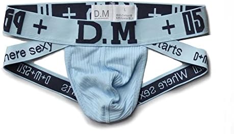D.M Men's Underwear Jockstrap Briefs