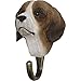 Produktbild WILDLIFEGARDEN Wildlife Garden WG511 Haken Hund, Beagle - Handgeschnitzte Tierhaken aus Holz und Metall - die Haustiersammlung