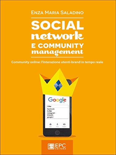 Social Network E Community Management: Community online: l'interazione utenti-brand in tempo reale Social Network E Community Management: Community online: l'interazione utenti-brand in tempo reale