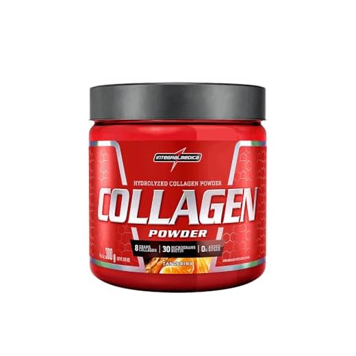 Collagen Powder 300g Integralmedica - Tangerina