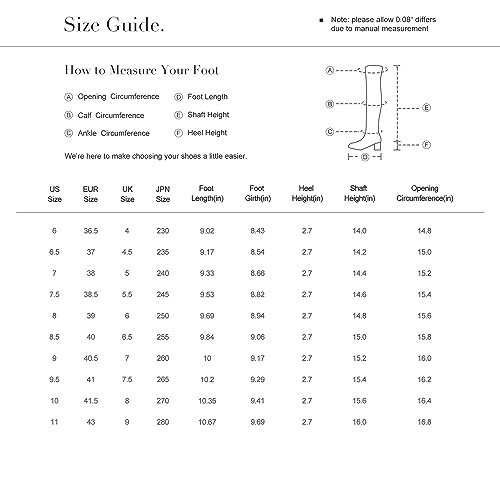 Dream Pairs Women'S Knee-High Boots thumb #7