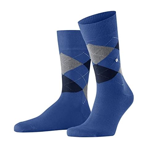 Calcetines Hombre Burlington King Azul Algodón Cover