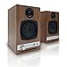 Audioengine A2 HD (HD3) Walnut 60 Watt Pc Speakers for Desktop and S6 Black Subwoofer for Music Gaming Movies Studios Dorms Bedrooms Offices