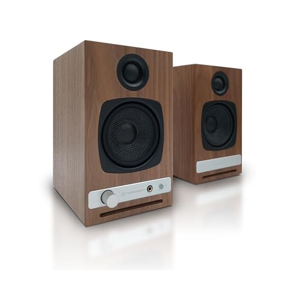 Audioengine A2-HD Premium Computer Speakers for Desktop PC - 60W for Gaming Movies Music