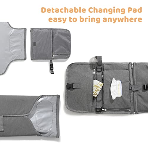 Portable-Changing-Pad-Waterproof-Detachable-Travel-Changing-pad-for-Newborn-Girl-Boy-Baby-Changing-Mat-with-Wipes-Pocket-Shoulder-Strap-Foldable-Diaper-Changing-pad-Baby-Shower-Gifts