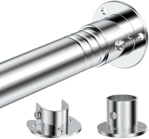 Stainless Steel Adjustable Closet Rod