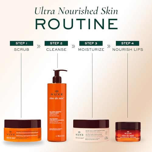 Nuxe Esfoliante Deliciosamente Nutritivo Rêve de Miel 175Ml, Nuxe