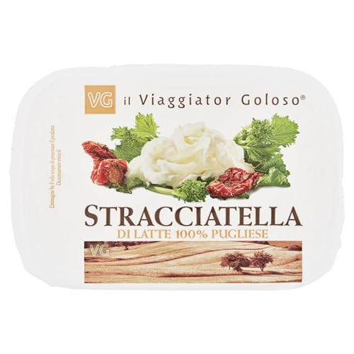 il Viaggiator Goloso Stracciatella di Latte 100% Pugliese, 300g