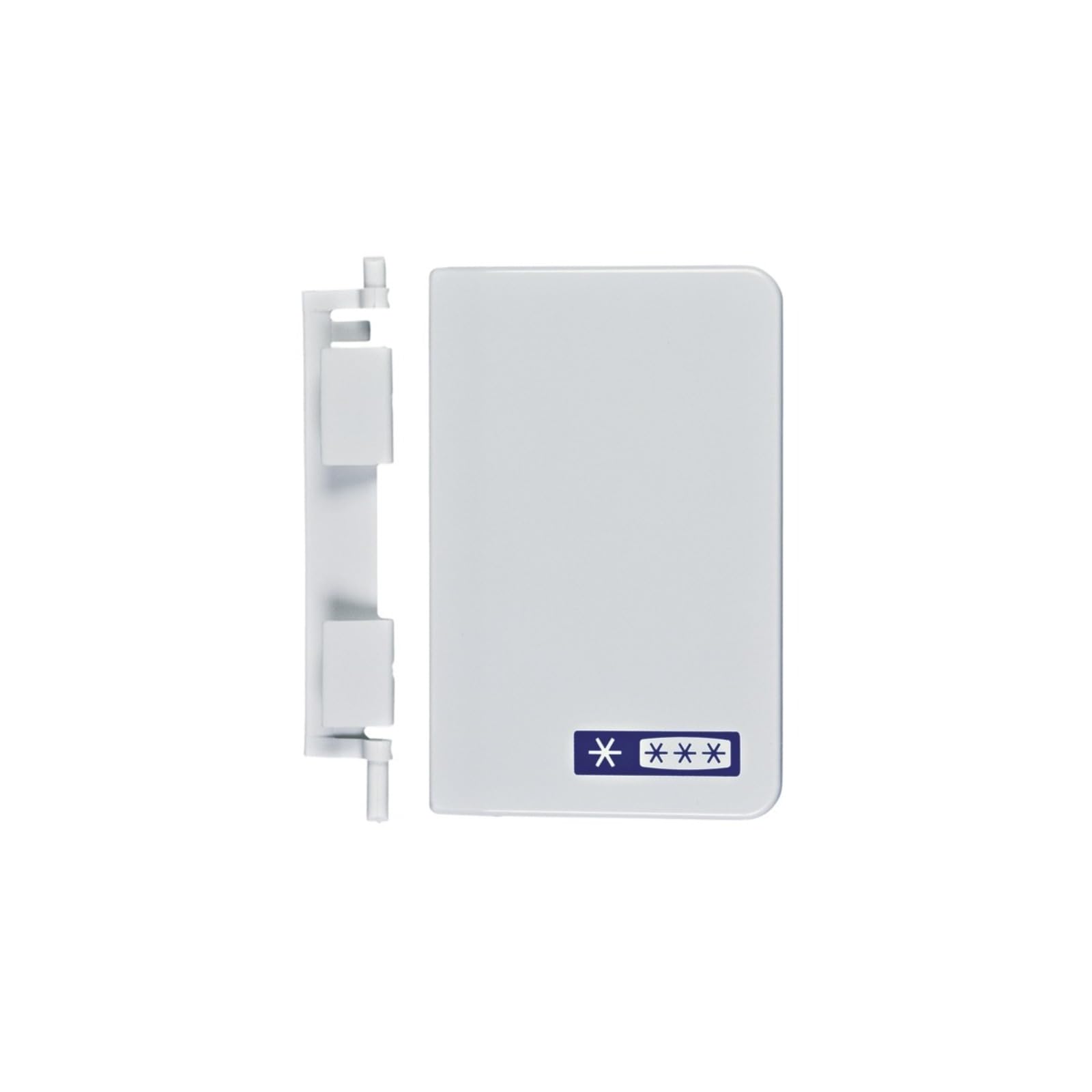 LUTH Premium Profi Parts Poignée de porte avec ressort pour congélateur compatible avec Liebherr 9590222 dans réfrigérateur