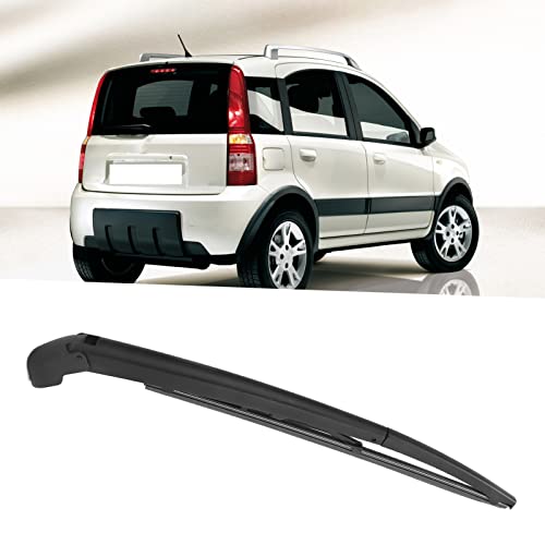 OUKENS Limpiaparabrisas Trasero De Coche, Brazo De Limpiaparabrisas Trasero, Juego De Cuchillas 46835901, Repuesto Para Panda 169 2003-2012