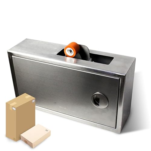 Taglierina automatica per nastro, macchina sigillatrice completamente automatica per scatole piccole, lunghezza regolabile per imballaggi di giocattoli, articoli di cancelleria e hardware