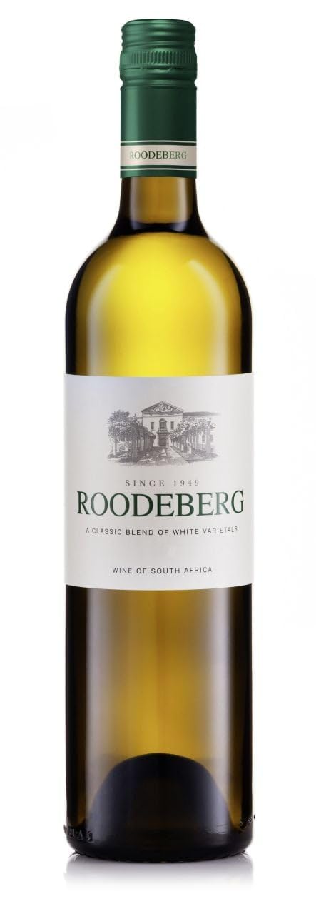Roodeberg Weiß – Der vollmundige, trockene Weißwein aus Südafrika (1 x 0,75l)