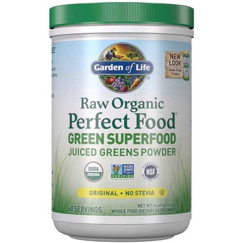 Garden-of-Life-Super-Greens-Powder-Smoothie-Mix-Probiotics-Digestive-Enzymes-for-Digestive-Health-Organic-Superfoods-Nutrition-Fruit-and-Vegetables-for-Women-Men-Energy-Original-60-Servings