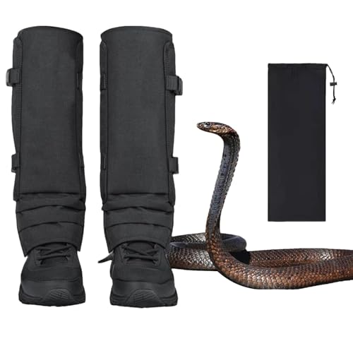 Guêtres serpents imperméables réglables pour la chasse et la randonnée nature