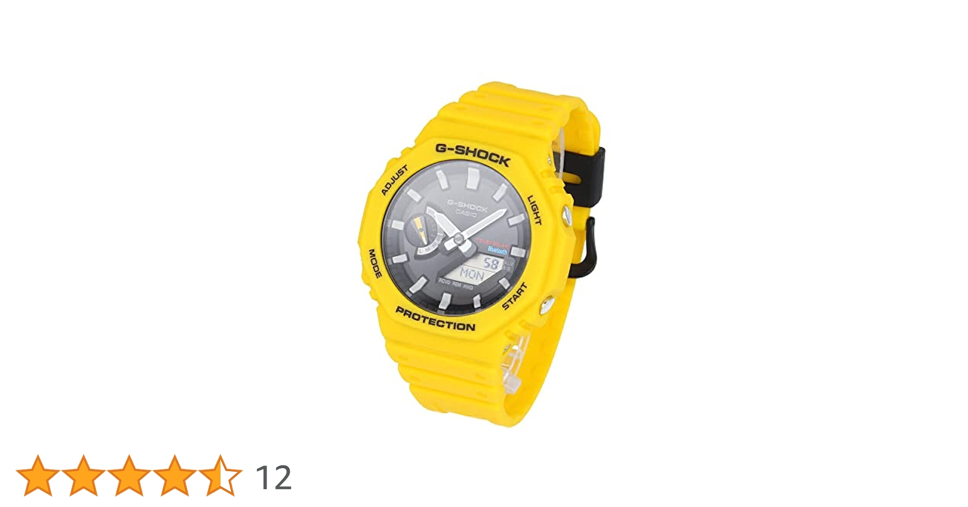 GA-B2100C-9AJF メンズ イエロー G-SHOCK オクタゴン GA-B2100C-9AJF メンズ ソーラー Bluetooth