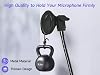 Flexible Microphone Arm Stand - Heavy Duty Desk Clamp Mic Holder, 360° Adjustable Gooseneck Mic Clip for Streaming, Podcasting, Gaming & Voice Recording #2
