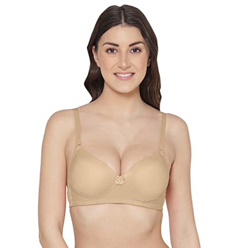 Image of Tweens - Heavily Padded Super Push-Up Bra - Balconette - Polyamide Fabric - 3 /4th Coverage, Multiway Straps, Wireless, Seamless - T-Shirt Bra