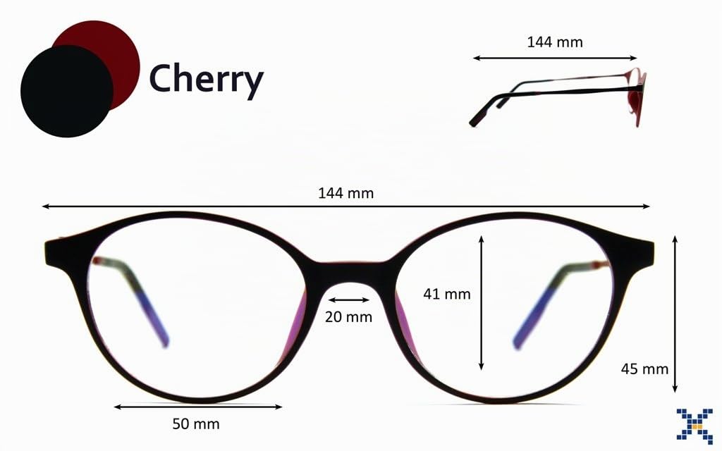 Pixel Lens Occhiali per PC, TV, Tablet, Gaming. Contro STANCHEZZA Occhi, Massimo Comfort VISIVO, Montatura Leggera, CERTIFICATI Luce Blu - 41% E UV - 100% Test università Torino