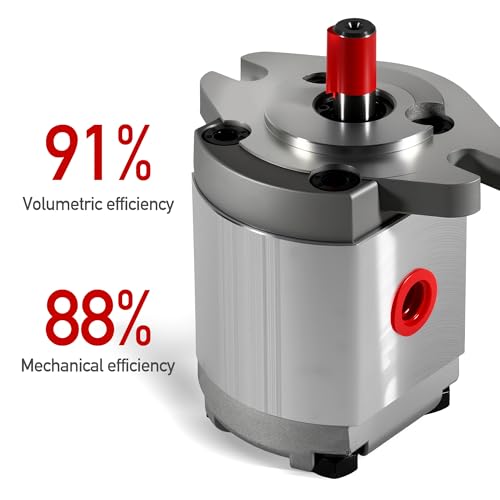 Image of Hydraulic Gear Pump, High Pressure Hydraulic Pump, Mini Flat Key Shaft SAE Gear Oil Pump, High Strength SP Series Gear Pump, 21MPa, 6ml /r, Max. 3200rpm