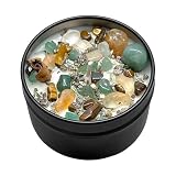 Money Magnet Manifestation Herbal Intention Candle | Ritual Altar Tool Crystal Spell Infused Scented Soy Candle Witchy Gift | Wealth Abundance Prosperity