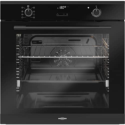 Oranier Backofenset autark Flächeninduktionskochfeld 80 cm FLI 2086 mit schwarzem Pyrolyse Einbaubackofen EBP 9872 – Bild 3