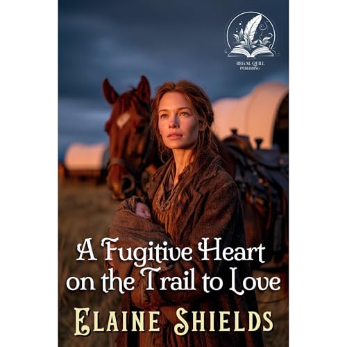 A Fugitive Heart on the Trail to Love Audiolibro Por Elaine Shields arte de portada