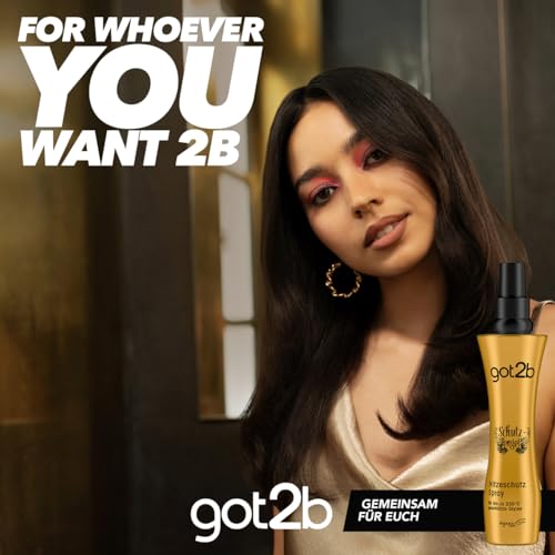 got2b Spray protector contra el calor, ángel de la guarda hasta 230 °C (200 ml), loción de peinado que protege el cabello de daños por calor, para estilos calientes con acabado brillante, no se - imagen 8