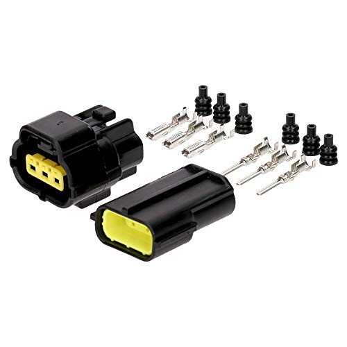 Econoseal J Set 3 Pines Kalitec con sellado rectangular robusto para cables de motor