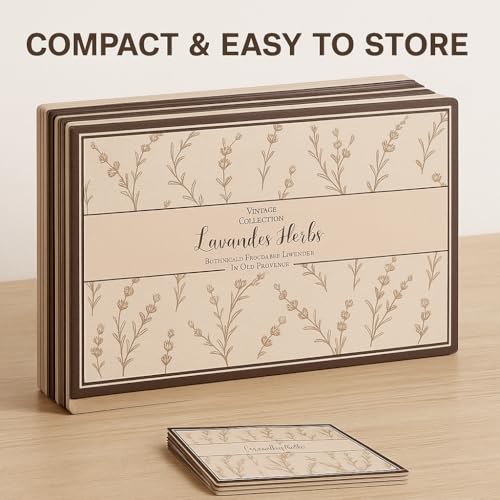 Image of YELONA Leather Dining Table Placemats Set of 2 - Waterproof, Heat Resistant, Anti-Slip, Easy to Clean Table Mats for Dining Table, Kitchen & Home Decor (Cotton Candy, 40 x 30 cm)