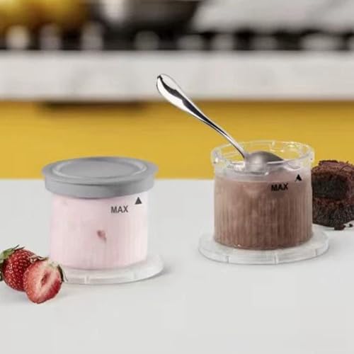 Pièces pour machine à glace : 3 coupes à dessert hermétiques - 7