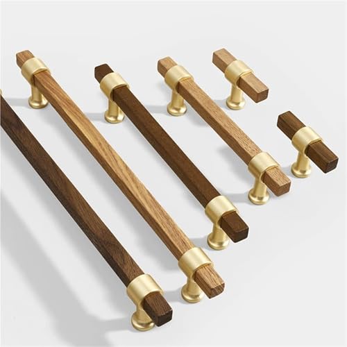 HTNAFONI �E�H�[���i�b�g�ؐ��L�b�`���m�u�ƃn���h�� �A�b�V���V���[�Y�L���r�l�b�g�n���h�� �S�[���h�H��I�h�A�v���h�A�n�[�h�E�F�A 1��(CJ-1902-ASH-192MM)