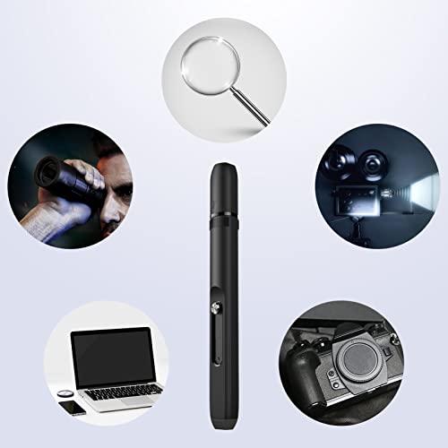 Vsgo V-P01E Professional Lens Cleaning Pen Lens Brush Double-Ended Lens Pen With Soft Brush And Nano Optical Carbon Compatible For Camera Lens Cleaning, Optical Lens, Glasses Cleaning And Other Lenses #TOP4